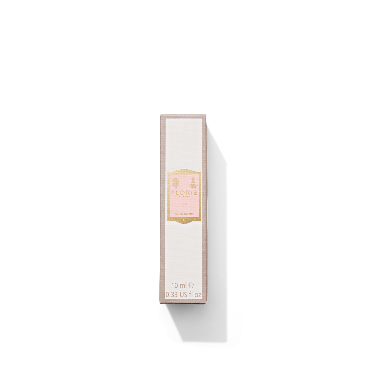 10ml Eau de Toilette box with lily pink label