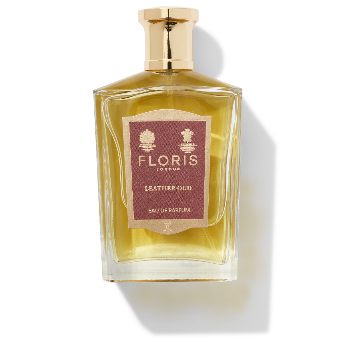 Floris London Leather Oud Eau de Parfum Glass Bottle 100ml