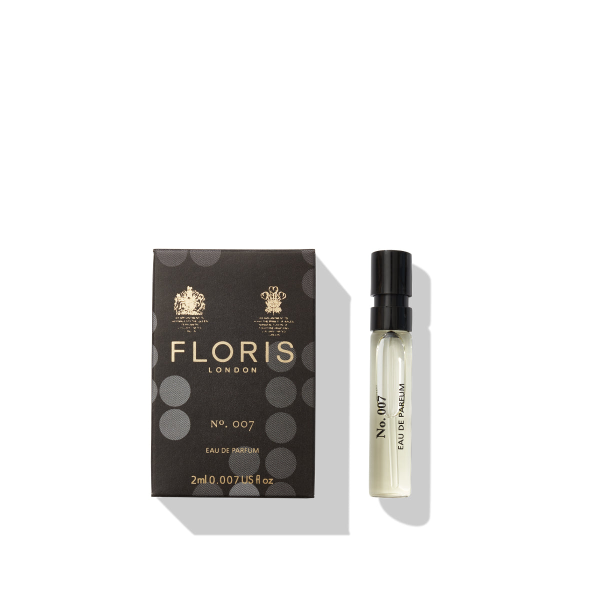 2ml sample vial of no. 007 eau de parfum