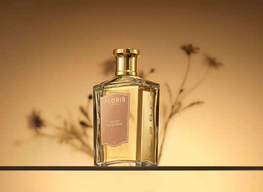 Celest Eau De Pafum bathed in light