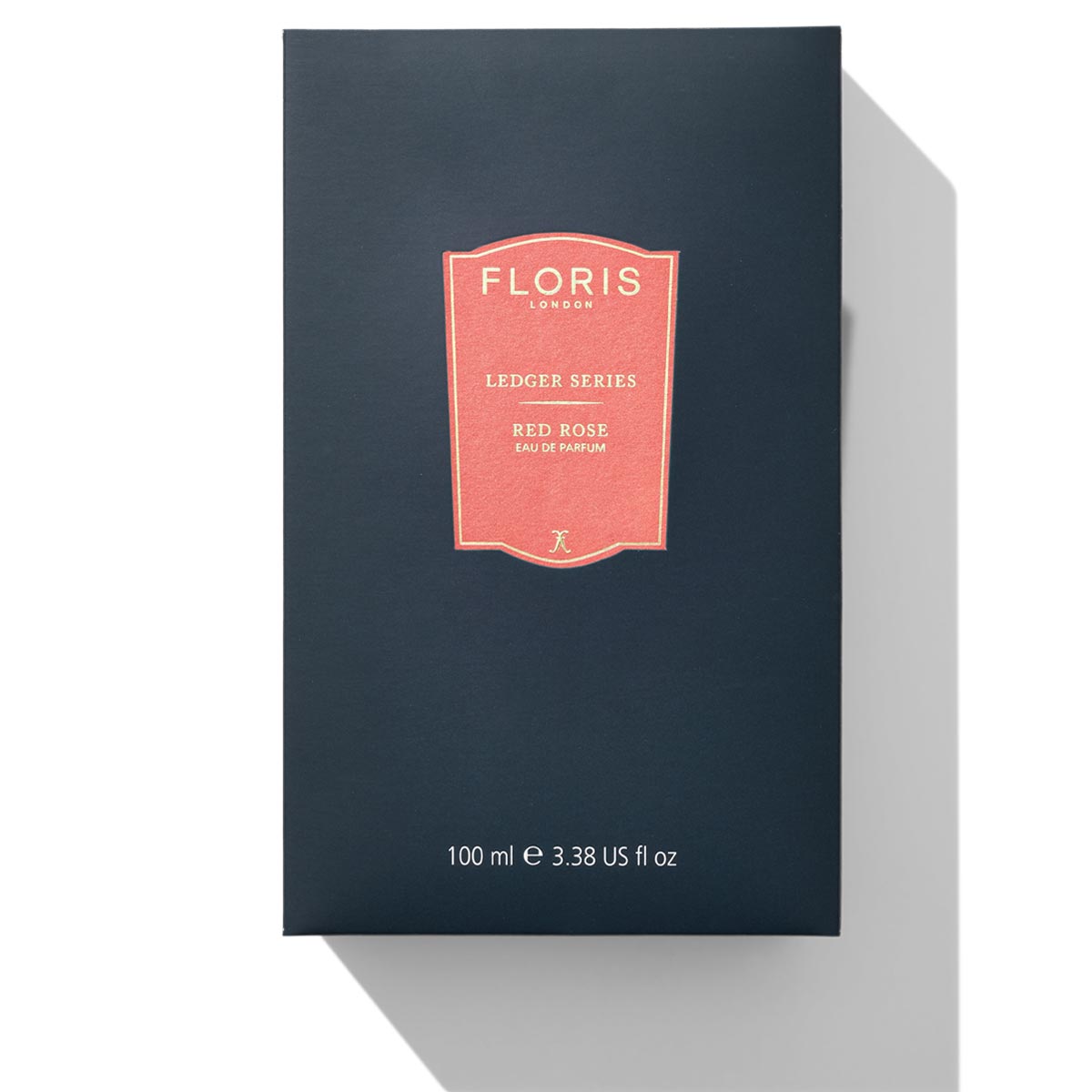 Large black box for 100ml red Rose fragrance , it has a red label 
