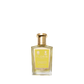 A Floris London Bergamotto di Positano Eau de Parfum with a gold cap, featuring bergamot notes.