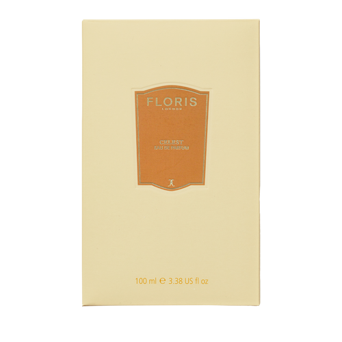Cream-colored Floris London UK box, labeled "Celest - Eau de Parfum, 100 ml / 3.38 fl oz.
