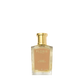 A clear glass bottle of Celest - Eau de Parfum by Floris London UK, featuring a gold cap and label, set against a white background.
