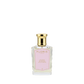 A clear glass bottle of Floris London Cherry Blossom - Eau de Parfum, with a gold cap and pink label, delivers a delicate Sakura-inspired floral-fruity scent.