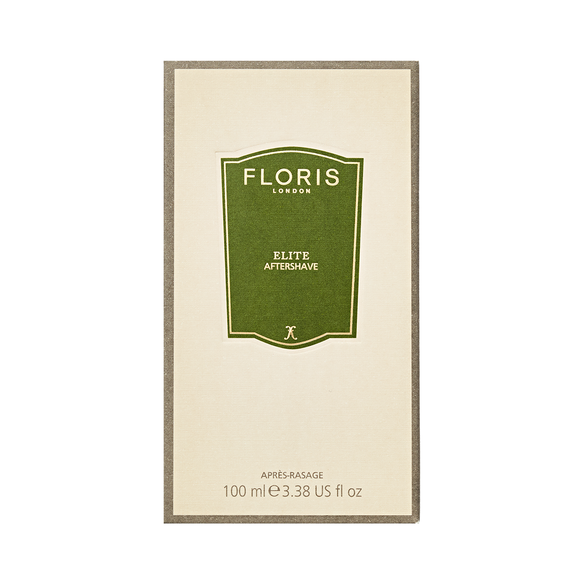 Floris London's Elite - Aftershave 100ml, featuring its distinguished fragrance, showcased on a white background.