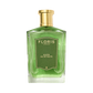Floris London's Elite Eau de Toilette features a gold cap, green liquid, and rich woody notes for a distinguished fragrance experience.