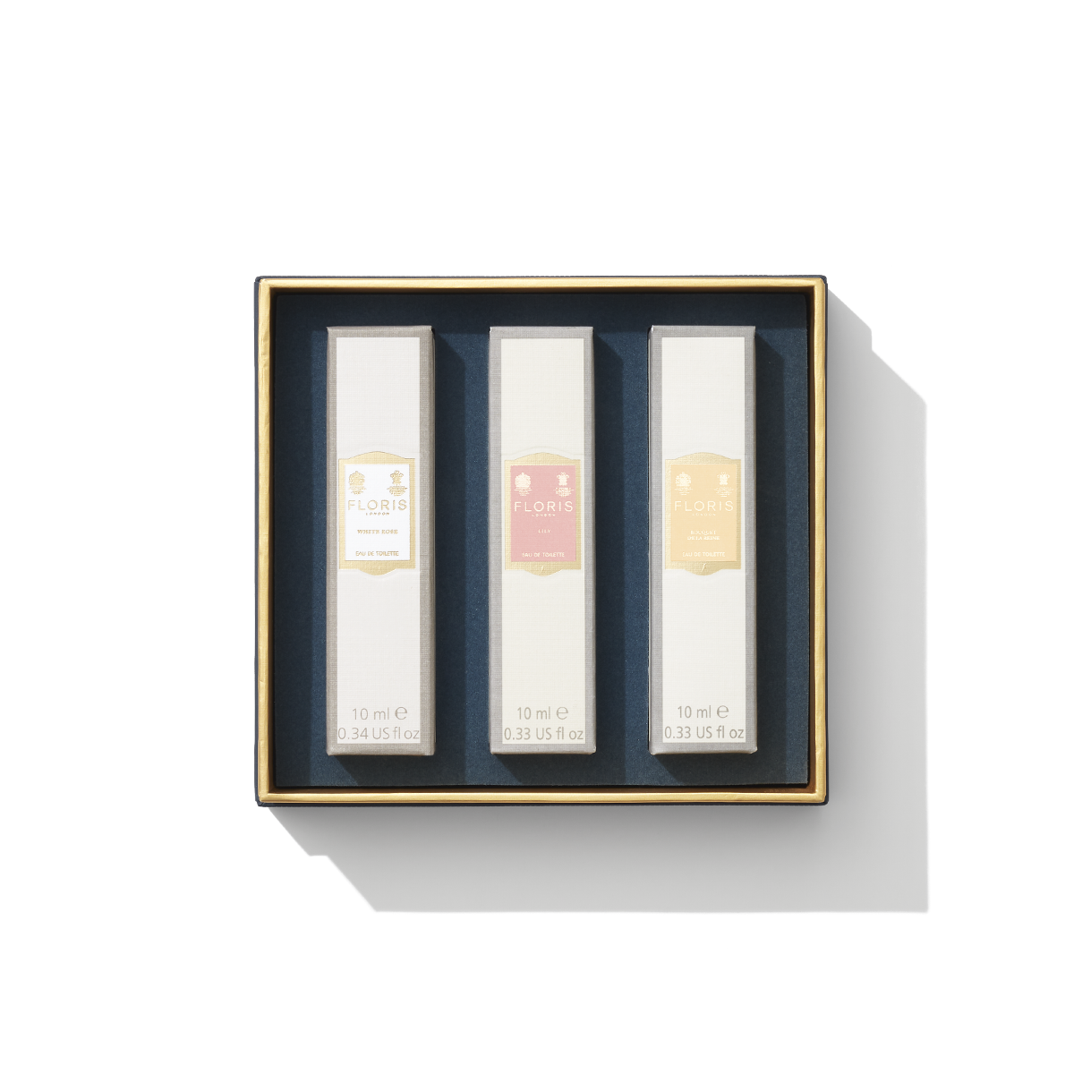 an open box with three 10ml boxes inside