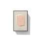 white soap box with pink lily label on