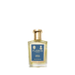 Floris London's Neroli Voyage - Eau de Parfum, featuring a blue and gold label, offers a citrus scent with undertones of jasmine.
