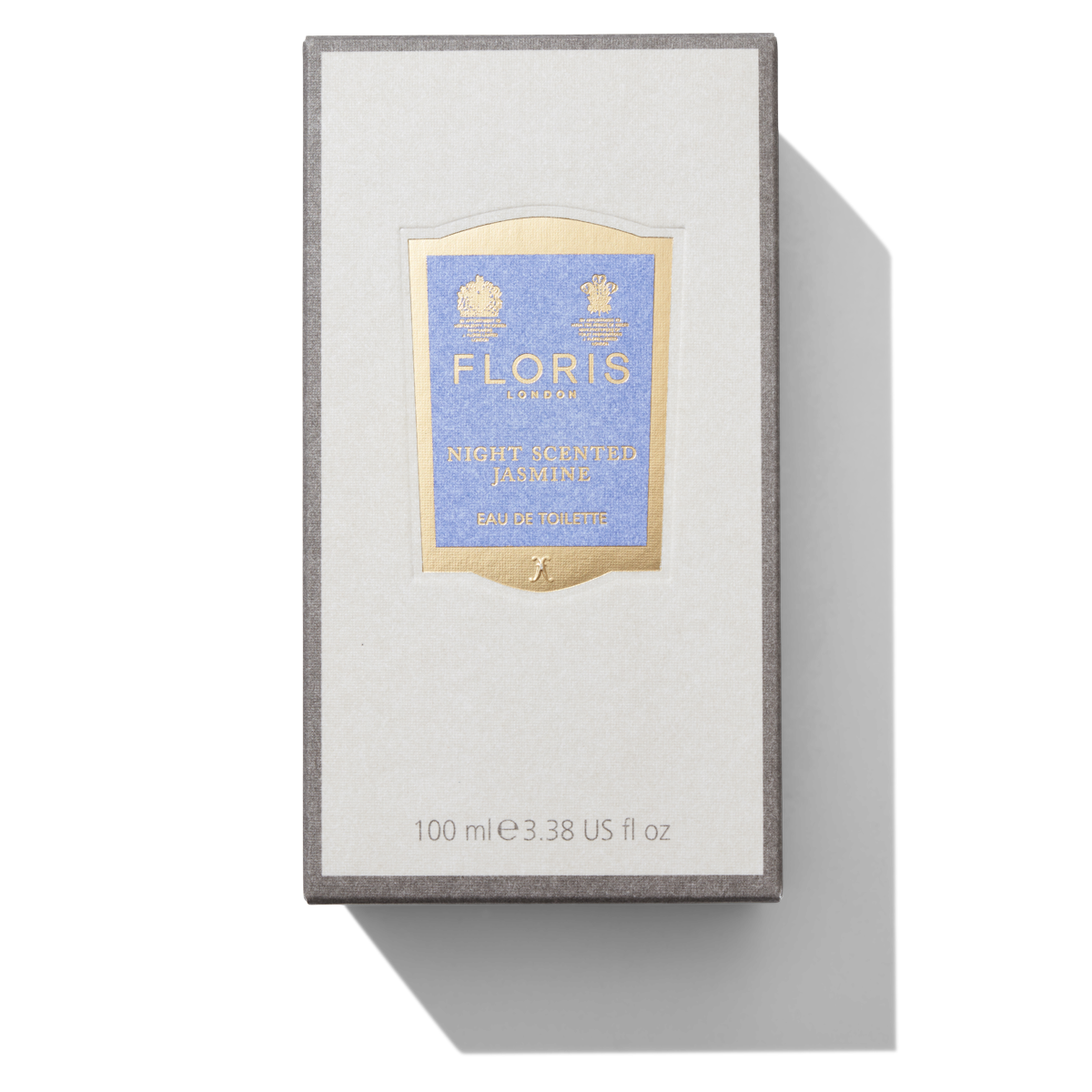 100ml White and Grey box with purple Night Scented Jasmine label