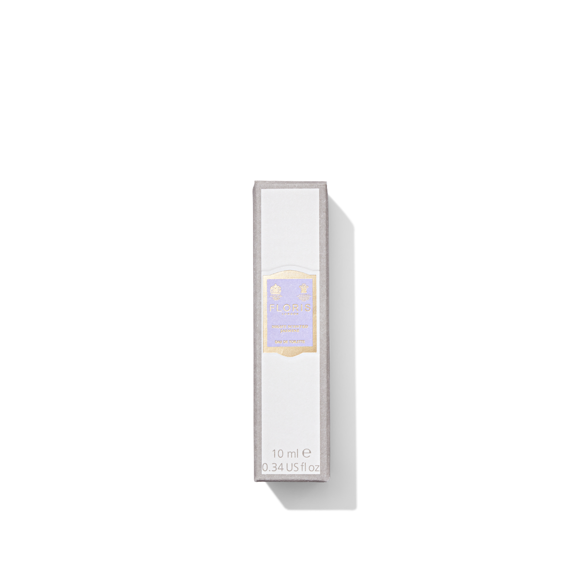 Small White and Grey box for 10ml with Purple Night Scented Jasmine label