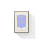 A 100g box of Floris London Night Scented Jasmine Soap, featuring a purple label and shadow on a white background.