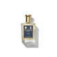 Medium Clear glass bottle with gold spray top and Navy No 89 label
