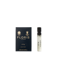 The 2ml spray vial of Floris London's No. 89 Eau de Toilette sits elegantly next to its navy blue box.