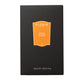 Floris London's Santal Intense Eau de Parfum features sandalwood in a 100 ml black box with an orange label, offering a contemporary fragrance.