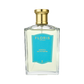 A clear glass bottle of Floris London Sirena - Eau de Parfum, a fresh floral scent with a gold cap and blue label.