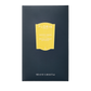 Dark box of Floris London UK Soulle Ámbar Eau de Parfum, 100 ml, featuring a bright amber-yellow label.