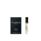 Floris London's Special No. 127 Eau de Toilette, in a 2ml spray, with bergamot and lavender hints, embodies historic elegance beside its dark blue box.