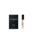 Floris London's Special No. 127 Eau de Toilette, in a 2ml spray, with bergamot and lavender hints, embodies historic elegance beside its dark blue box.