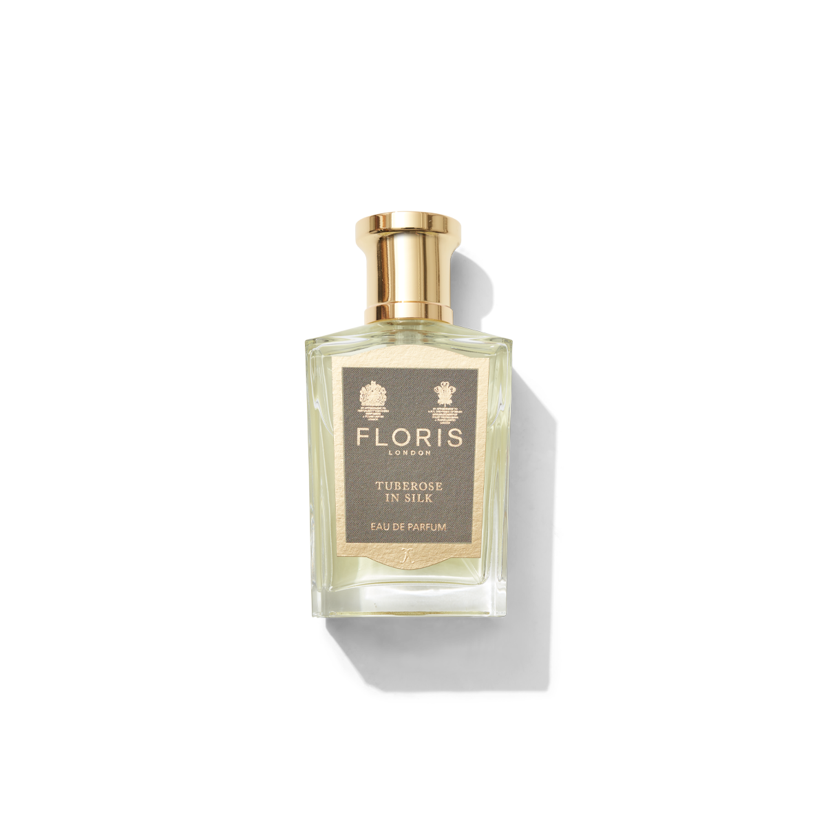 50ml bottle of floris london tuberose in silk eau de parfum