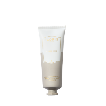 A 75ml tube of Floris London's White Rose Hand Treatment Cream, known for being among the best hand creams for very dry hands.