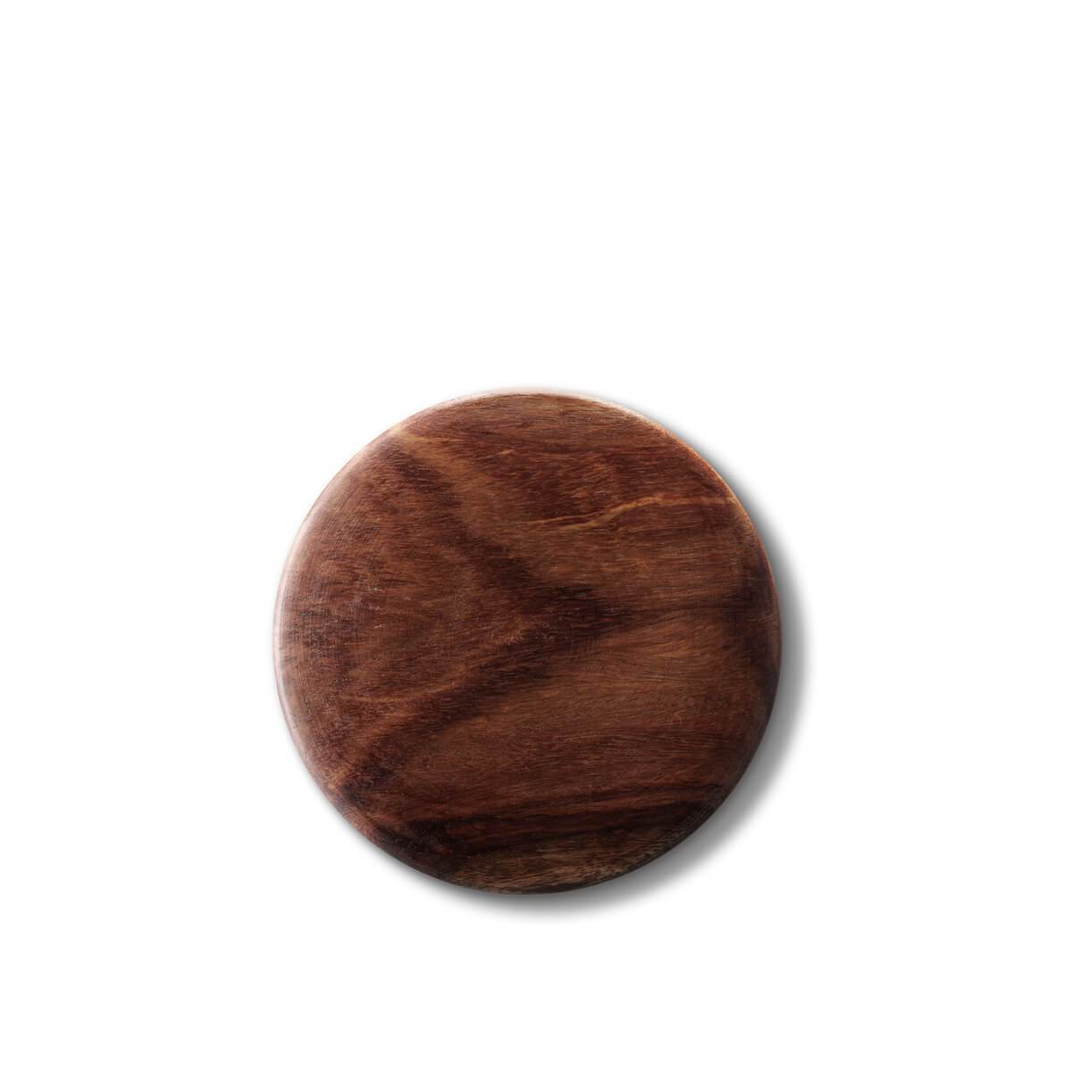 back of wooden shaving bowl 