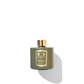 green diffuser bottle with grapefruit and rosemary scent label