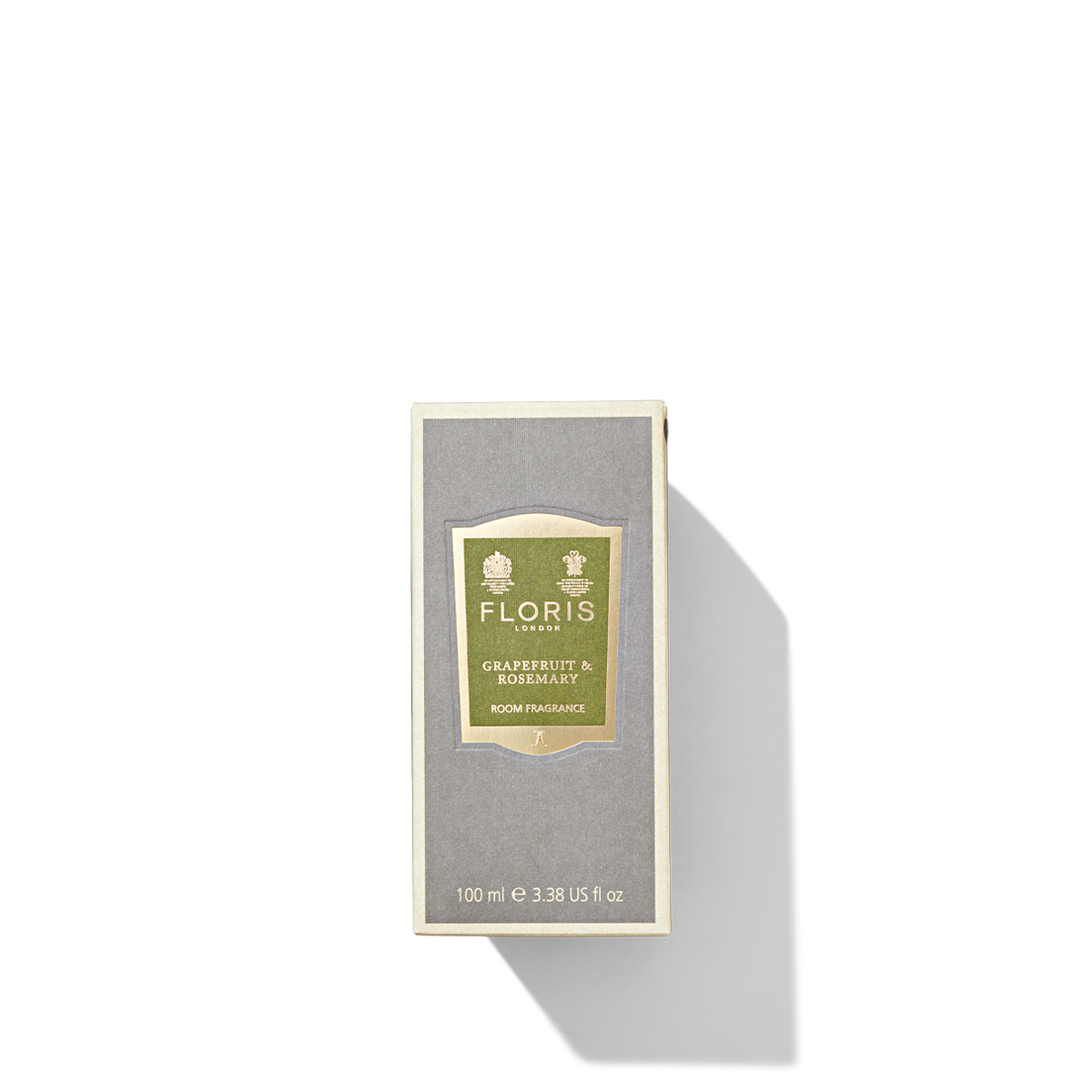 Grey and Green Floris London Grapefruit & Rosemary Room Fragrance Box