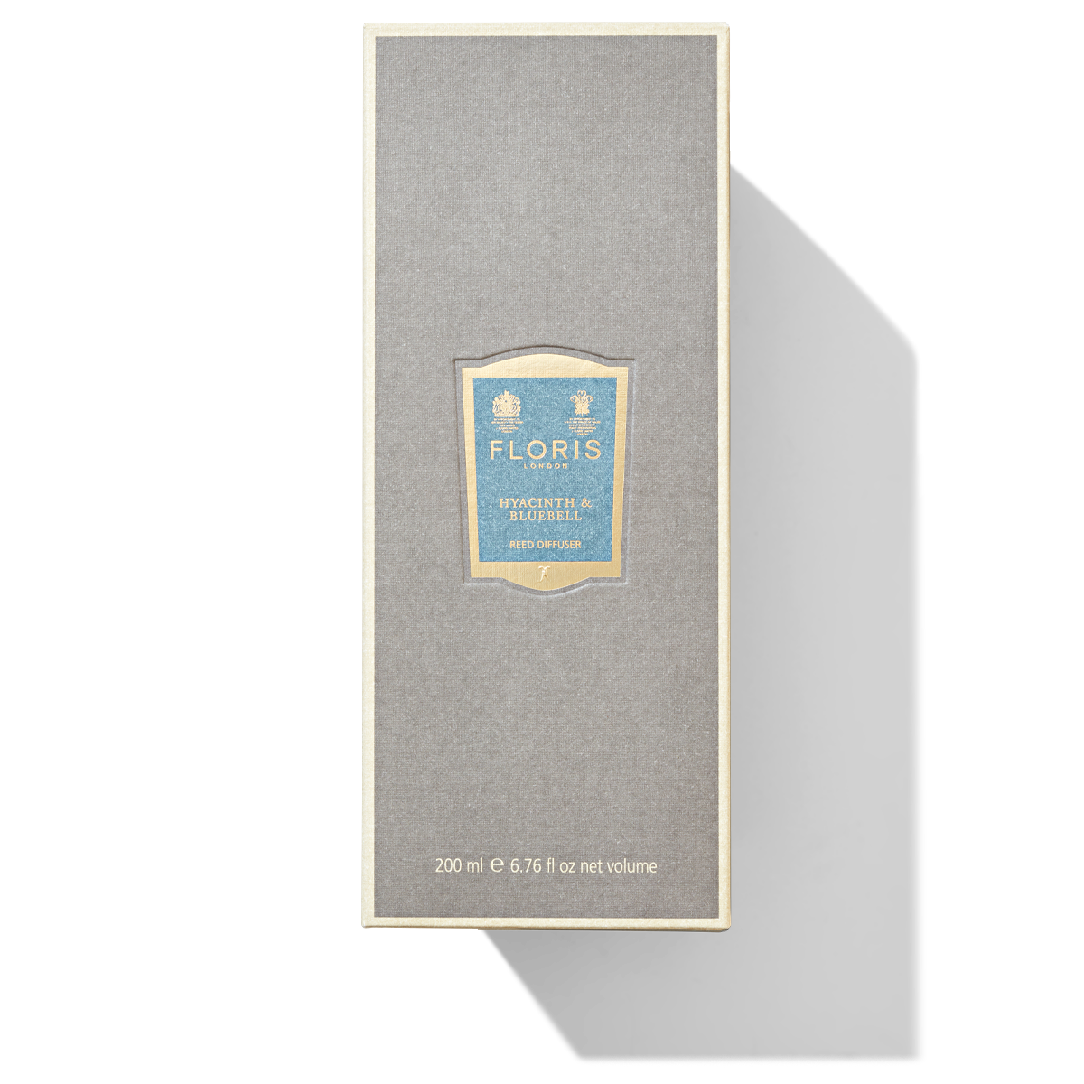 Grey and Blue Floris London Hyacinth & Bluebell Reed Diffuser Box