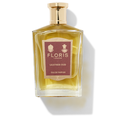 Floris London Leather Oud Eau de Parfum Glass Bottle 100ml