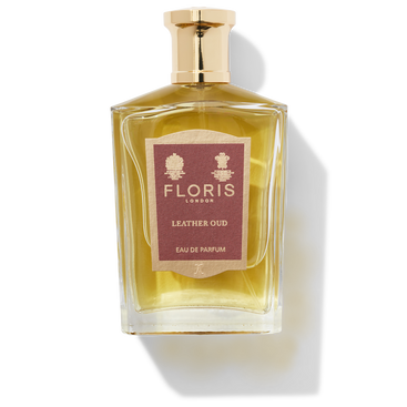 Floris London Leather Oud Eau de Parfum Glass Bottle 100ml