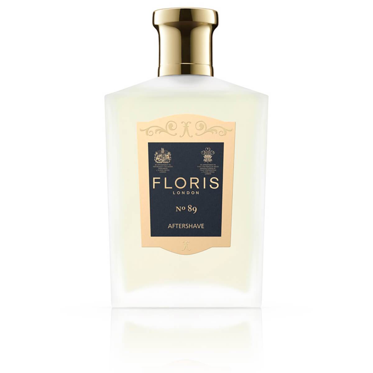 Floris London no.89 Aftershave frosted bottle with label