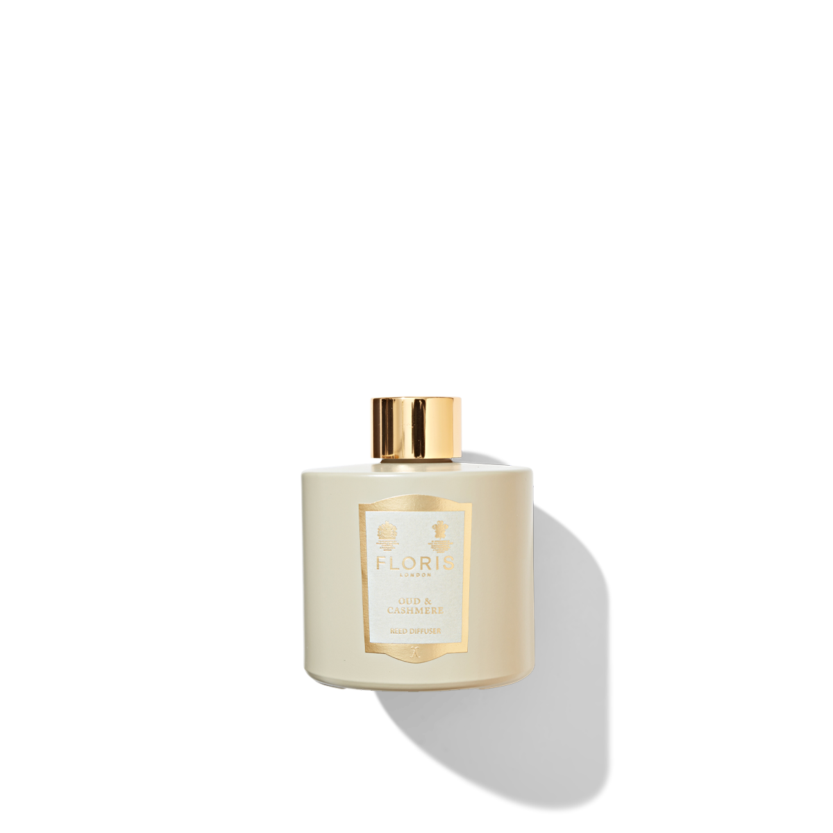 Floris London Oud & Cashmere Reed Diffuser white bottle